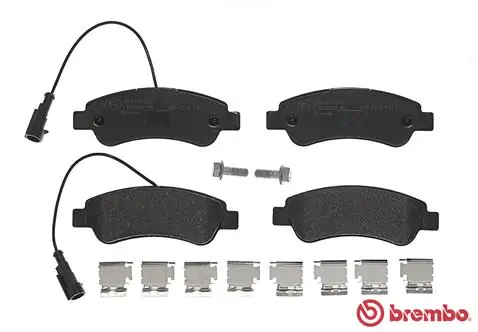 Kit de plaquettes de frein, frein à disque BREMBO P 61 125