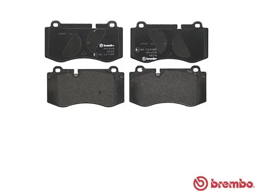 Kit de plaquettes de frein, frein à disque BREMBO P 50 074
