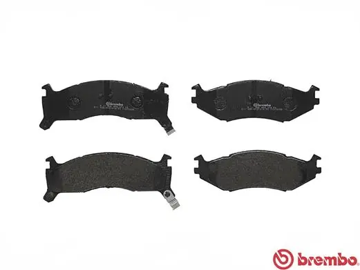 Kit de plaquettes de frein, frein à disque BREMBO P 11 006