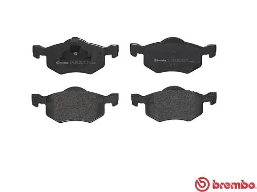 Kit de plaquettes de frein, frein à disque BREMBO P 24 056