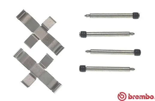 Kit d'accessoires, plaquette de frein à disque BREMBO A 02 269