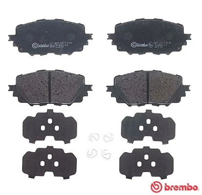 Kit de plaquettes de frein, frein à disque BREMBO P 49 054