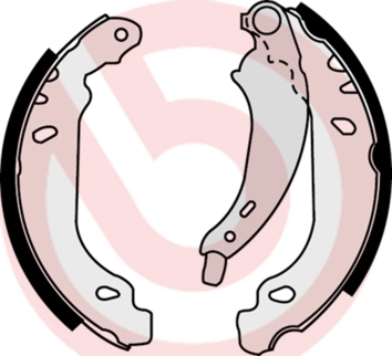 Jeu de mâchoires de frein BREMBO S 61 525