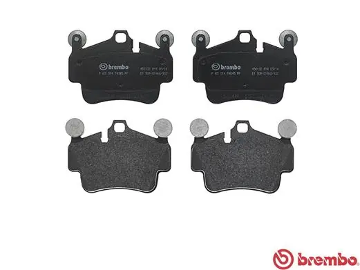 Kit de plaquettes de frein, frein à disque BREMBO P 65 014