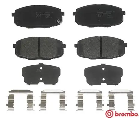 Kit de plaquettes de frein, frein à disque BREMBO P 30 077