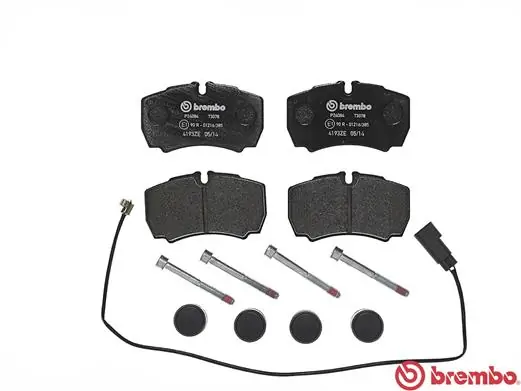 Kit de plaquettes de frein, frein à disque BREMBO P 24 084