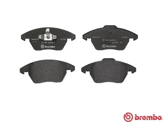 Kit de plaquettes de frein, frein à disque BREMBO P 61 076