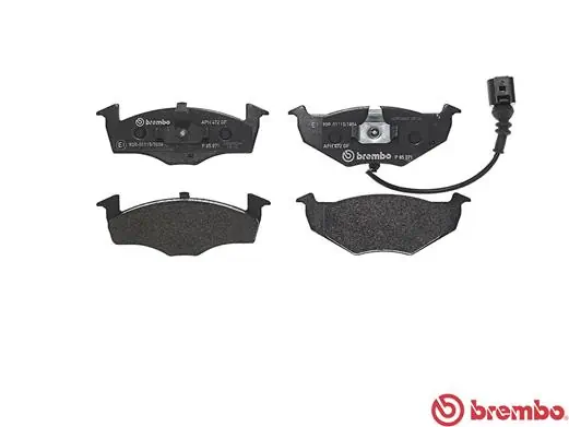 Kit de plaquettes de frein, frein à disque BREMBO P 85 071
