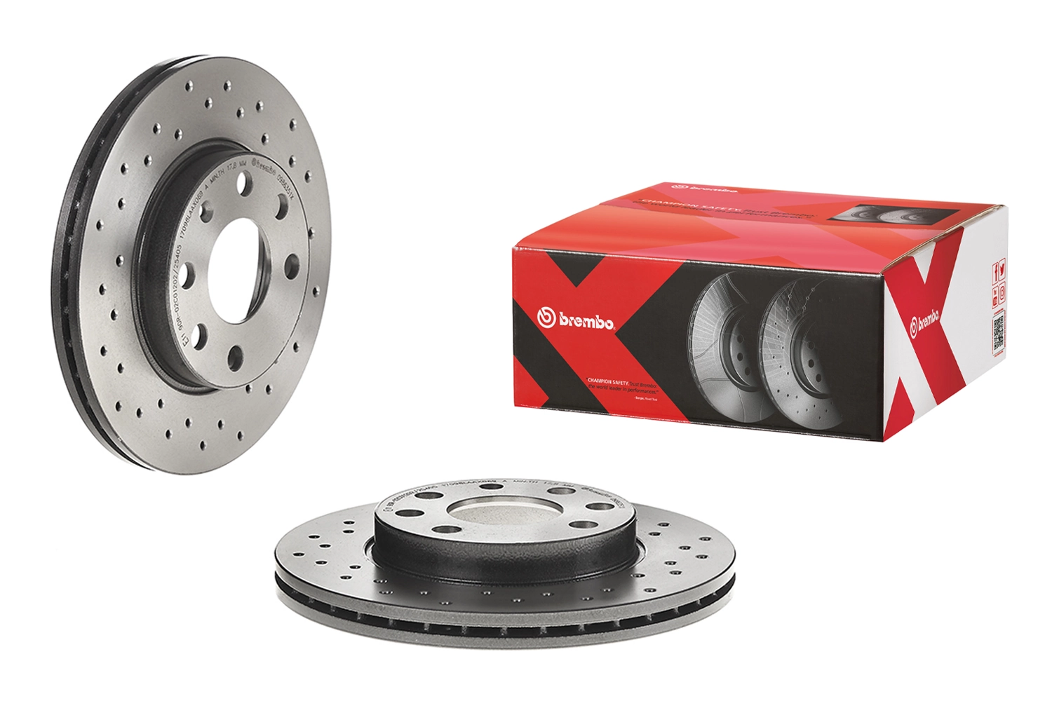 Disque de frein BREMBO 09.8635.1X