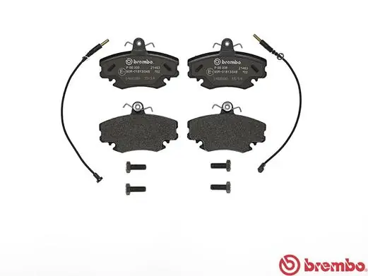 Kit de plaquettes de frein, frein à disque BREMBO P 68 008