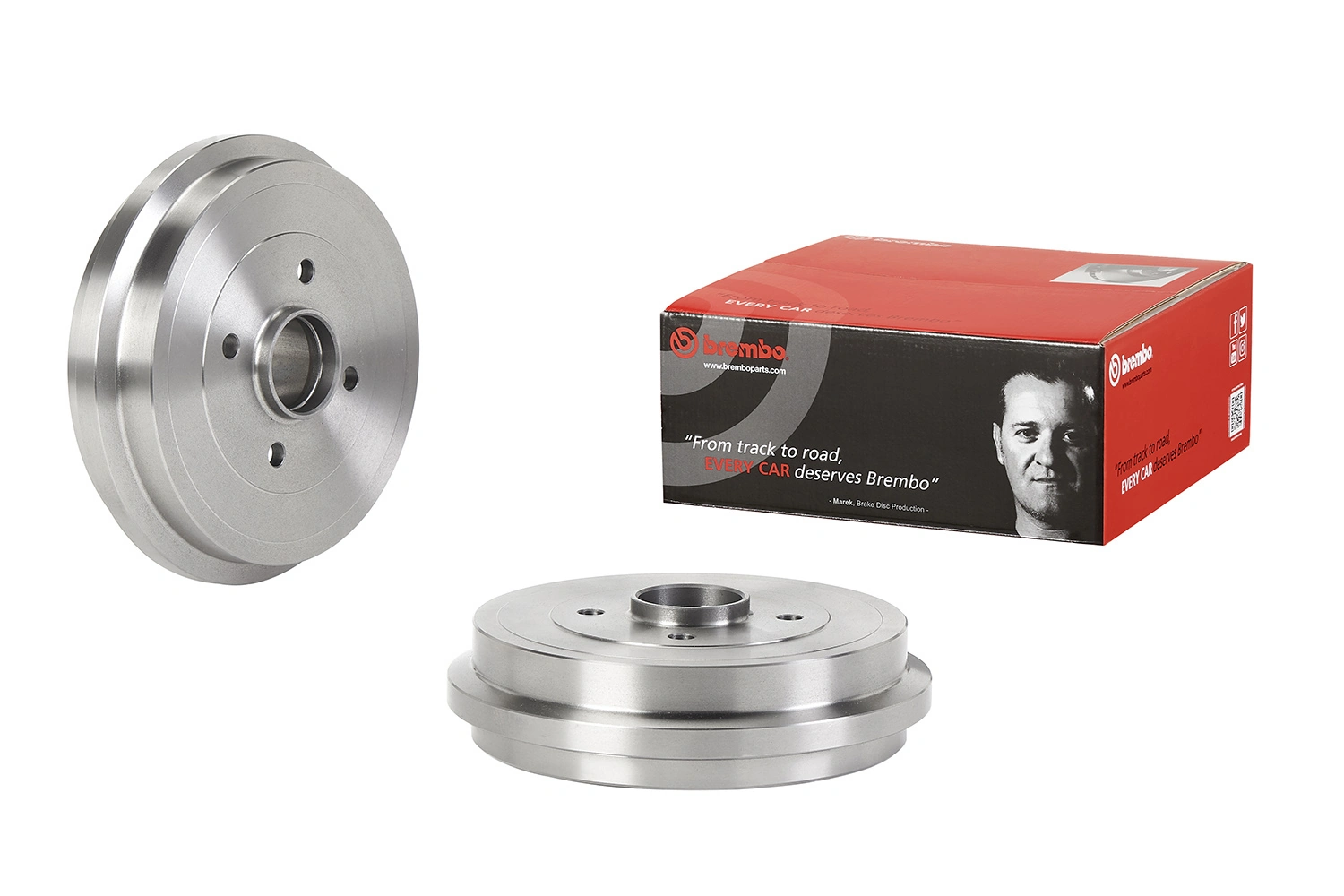 Tambour de frein BREMBO 14.E969.10