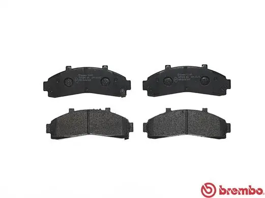 Kit de plaquettes de frein, frein à disque BREMBO P 24 041
