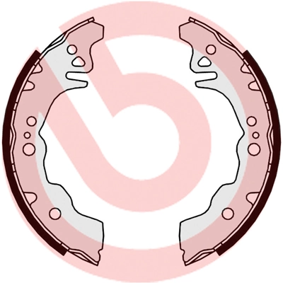 Jeu de mâchoires de frein BREMBO S 16 515