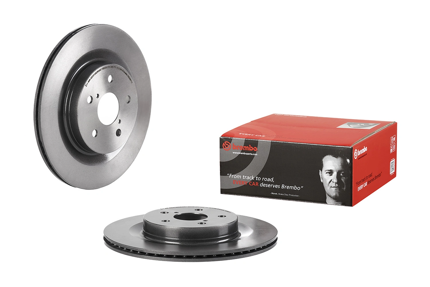 Disque de frein BREMBO 09.D981.11