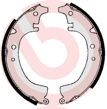 Jeu de mâchoires de frein BREMBO S 83 515