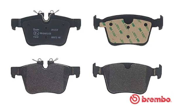 Kit de plaquettes de frein, frein à disque BREMBO P 86 029