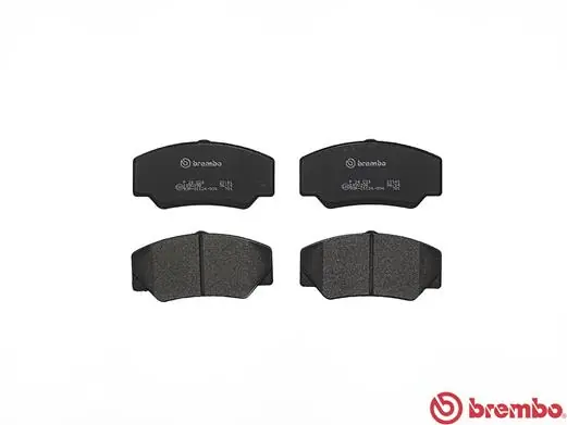 Kit de plaquettes de frein, frein à disque BREMBO P 24 023