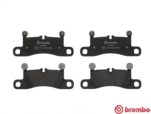 Kit de plaquettes de frein, frein à disque BREMBO P 65 027