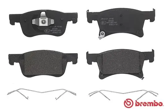 Kit de plaquettes de frein, frein à disque BREMBO P 59 083
