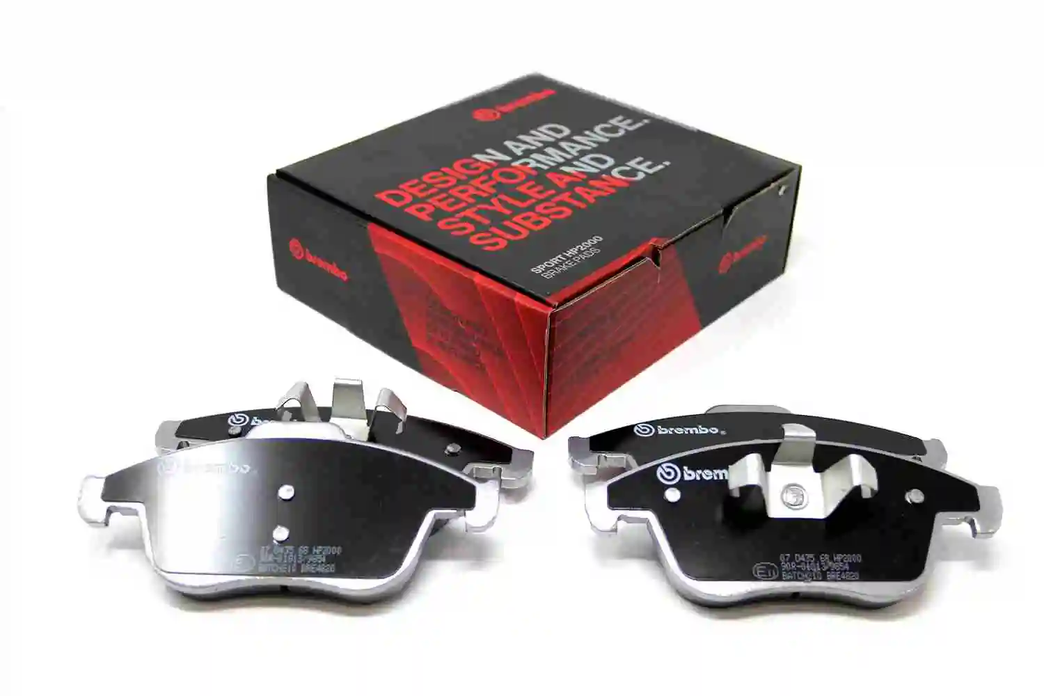 Kit de plaquettes de freins de haute performance BREMBO 07.D435.68