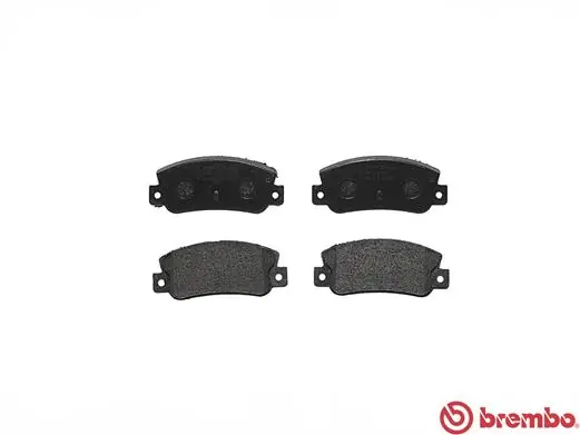 Kit de plaquettes de frein, frein à disque BREMBO P 23 032