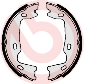 Jeu de mâchoires de frein, frein de stationnement BREMBO S 59 521