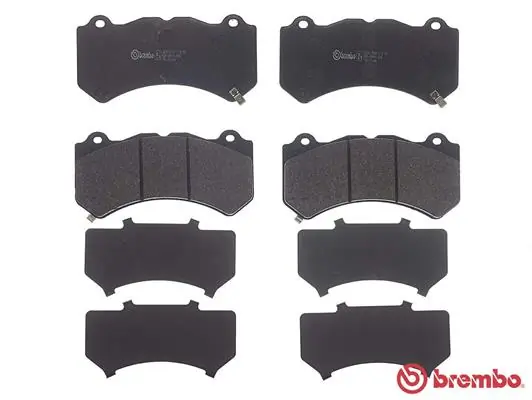 Kit de plaquettes de frein, frein à disque BREMBO P 37 018