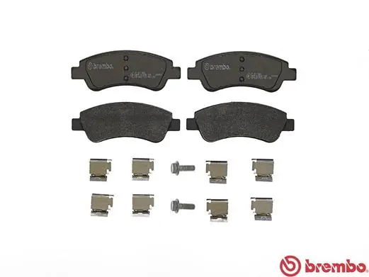 Kit de plaquettes de frein, frein à disque BREMBO P 61 066