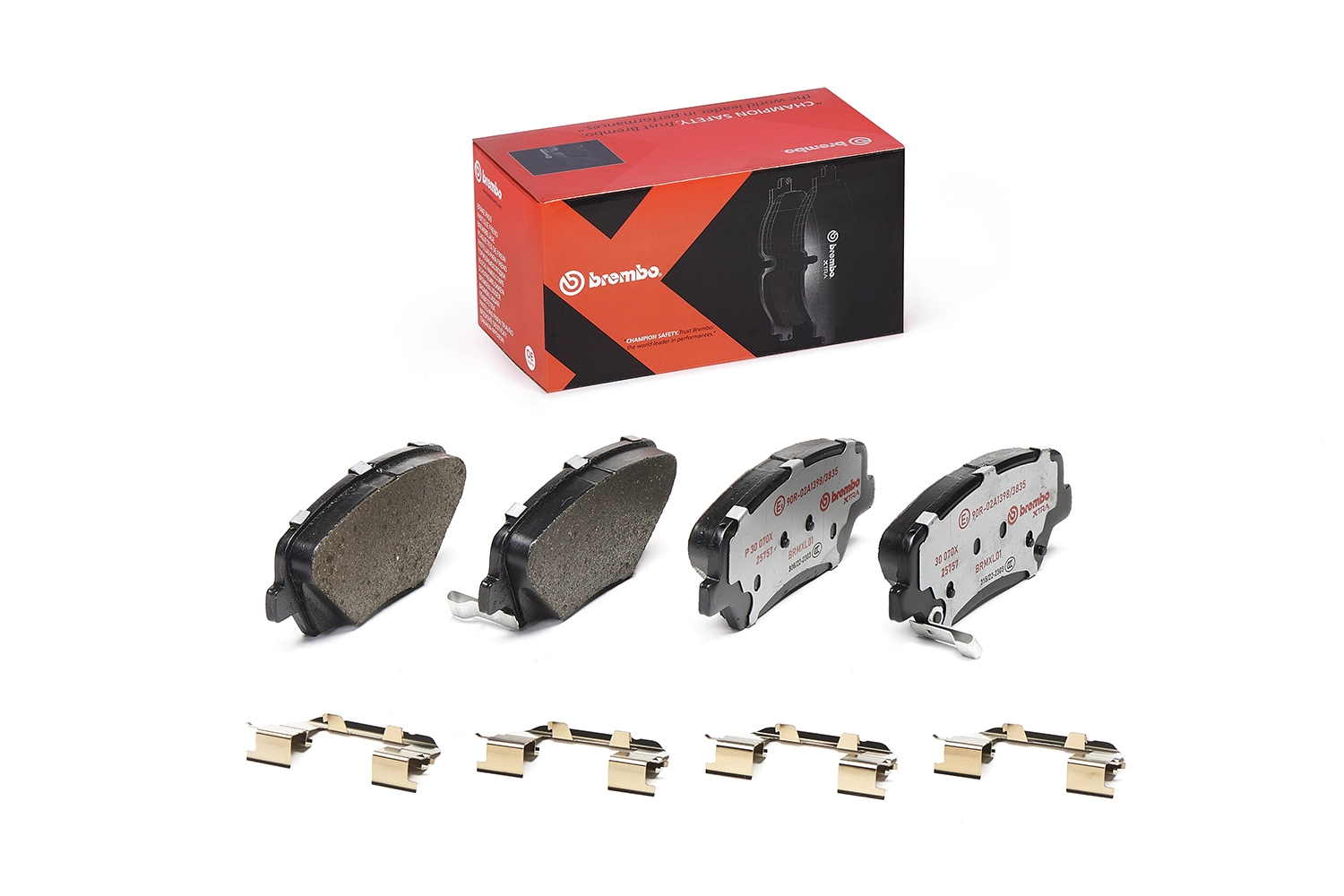 Kit de plaquettes de frein, frein à disque BREMBO P 30 070X