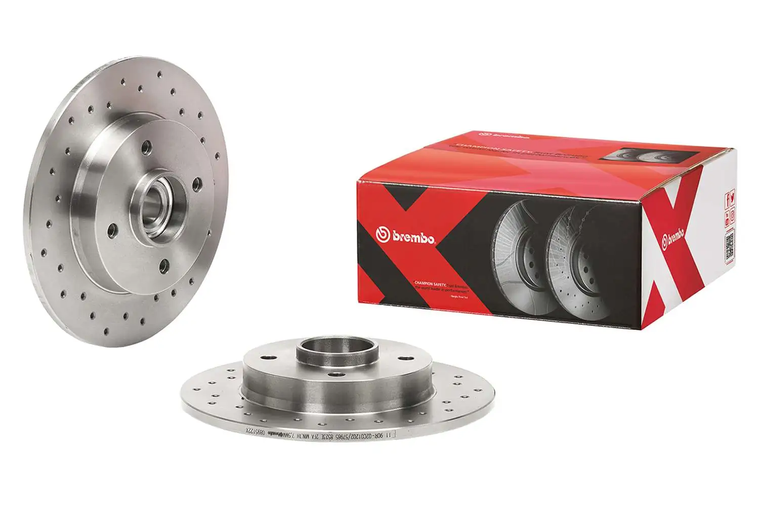 Disque de frein BREMBO 08.9512.2X