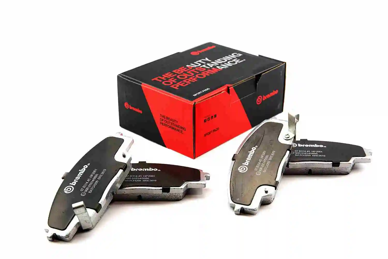 Kit de plaquettes de freins de haute performance BREMBO 07.B314.45