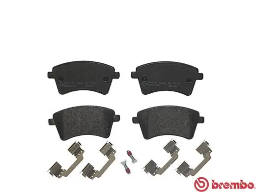 Kit de plaquettes de frein, frein à disque BREMBO P 68 044