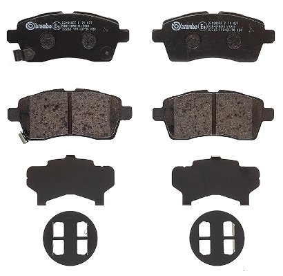 Kit de plaquettes de frein, frein à disque BREMBO P 79 037