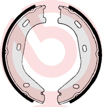 Jeu de mâchoires de frein, frein de stationnement BREMBO S 50 505