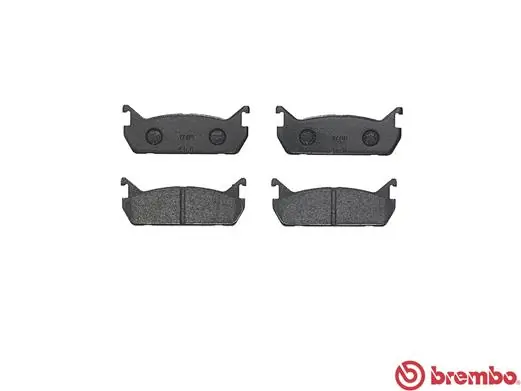 Kit de plaquettes de frein, frein à disque BREMBO P 49 015