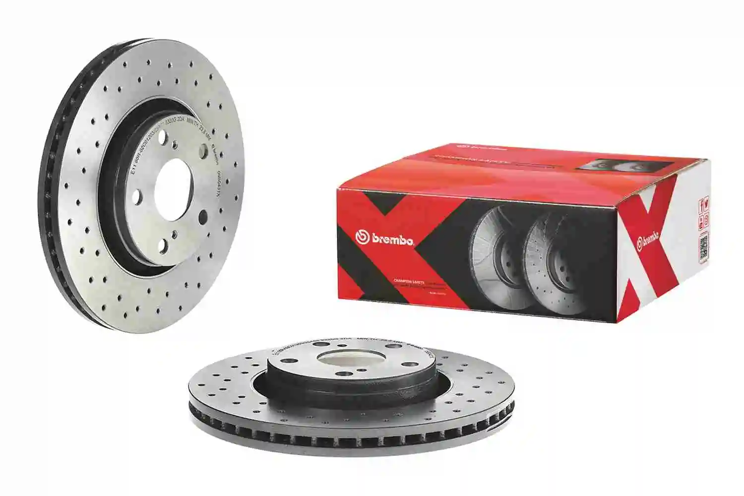 Disque de frein BREMBO 09.B043.1X