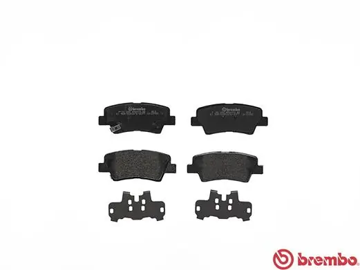 Kit de plaquettes de frein, frein à disque BREMBO P 30 054