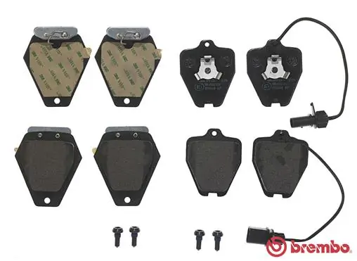 Kit de plaquettes de frein, frein à disque BREMBO P 85 096