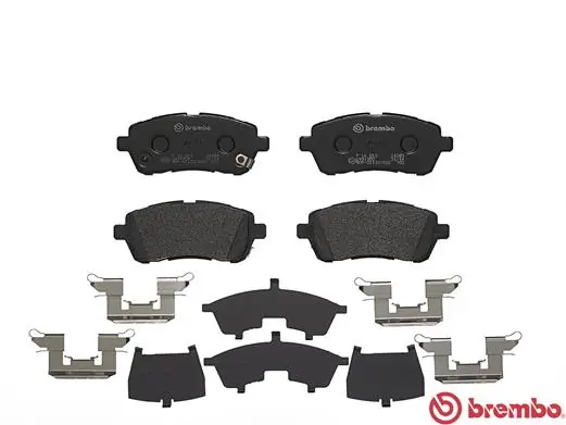 Kit de plaquettes de frein, frein à disque BREMBO P 16 013