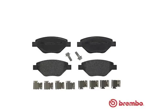 Kit de plaquettes de frein, frein à disque BREMBO P 68 031