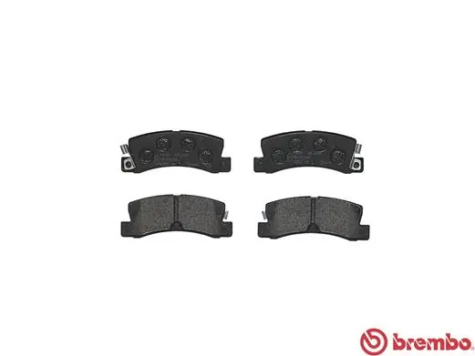 Kit de plaquettes de frein, frein à disque BREMBO P 83 015