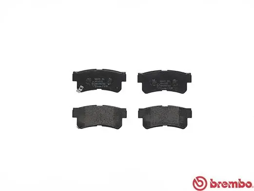 Kit de plaquettes de frein, frein à disque BREMBO P 15 009
