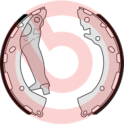 Jeu de mâchoires de frein BREMBO S 30 525