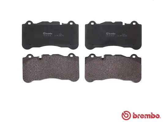 Kit de plaquettes de frein, frein à disque BREMBO P 50 078