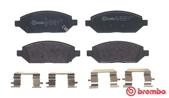 Kit de plaquettes de frein, frein à disque BREMBO P 59 088