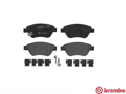 Kit de plaquettes de frein, frein à disque BREMBO P 59 051
