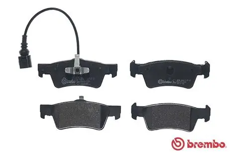 Kit de plaquettes de frein, frein à disque BREMBO P 85 163