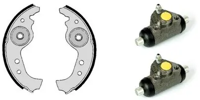 Jeu de mâchoires de frein BREMBO H 23 009