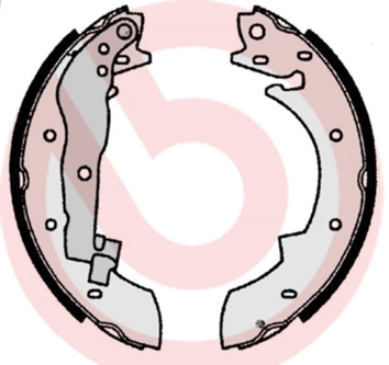 Jeu de mâchoires de frein BREMBO S 68 540