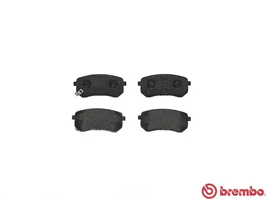 Kit de plaquettes de frein, frein à disque BREMBO P 30 033